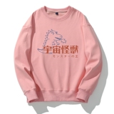 男潮流韩版宽松帅气圆领上衣港风学生百搭外套W016P35加绒P40，女装短外套，星座414A-1（原B215-1）