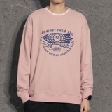 棉长袖t恤春秋潮流宽松纯白色卫衣夏季内搭衣服W025P35加绒P40，男装卫衣，星座414A-1（原B215-1）