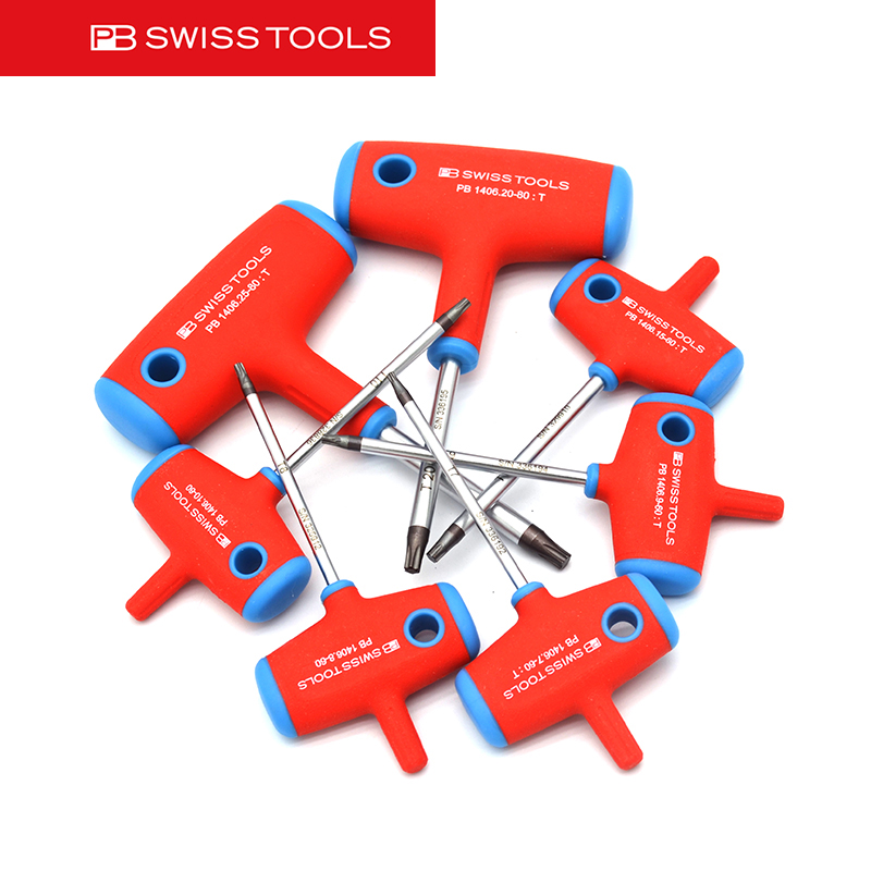 PBSWISS星型梅花扳手407系列T柄