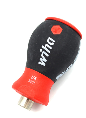 WIHA威汉德国短柄强磁螺丝改锥起子3801 01/02/04含6只批头33736