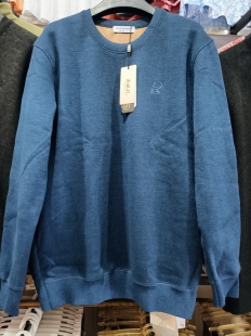 外搭打底 加厚卫衣澳绒冬季 南极衫 2025年羊毛加绒刺绣保暖上衣大码