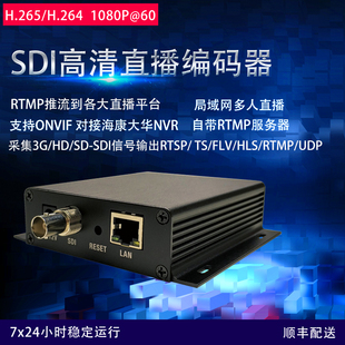 SDI SDI采集卡 器 视频直播编码 推流器iptv直播 h.265