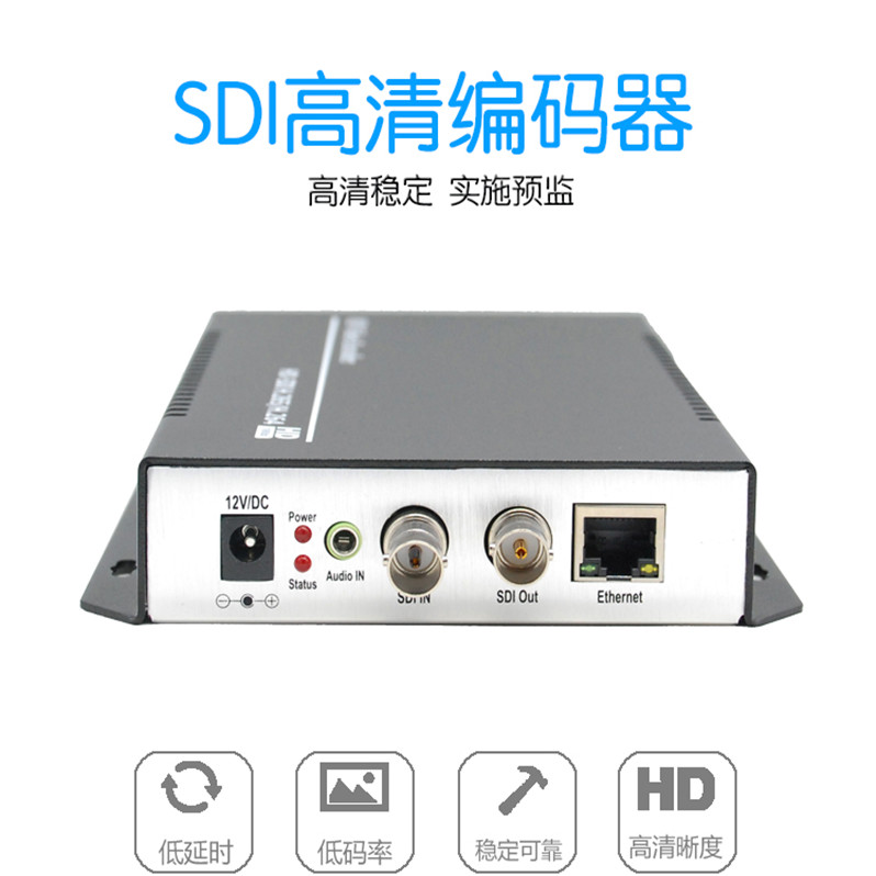 sdi高清编码支持h265采集卡直播