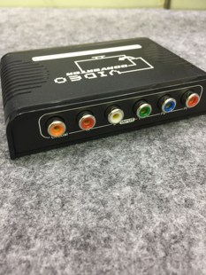 PS2 XBOX WII色差线转换器 YPBPR色差转HDMI 色差分量线转换器