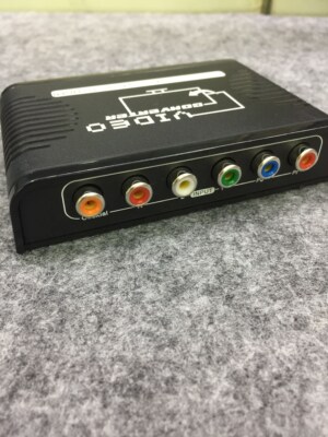 PS2 XBOX WII色差线转换器 YPBPR色差转HDMI 色差分量线转换器
