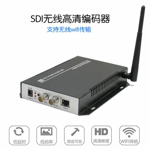 H264 SDI高清编码器H265支持WIFI  NVR HTTP录播直播IPTV网络电视