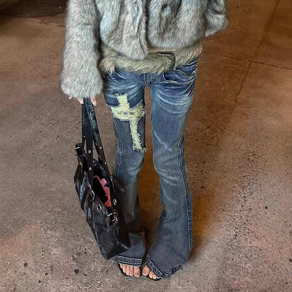 Bonheur美式辣妹牛仔裤女