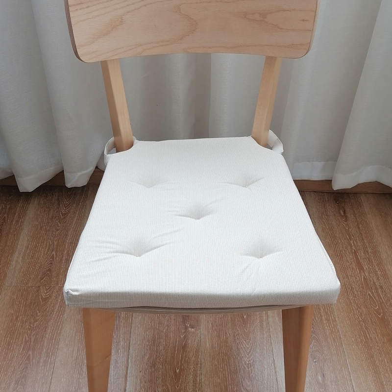 诺米拉纯色椅垫利萨伯椅垫海绵垫餐椅坐垫