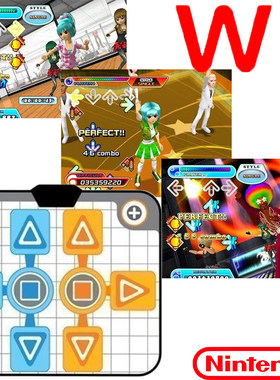 任天堂wii专用跳舞毯dance双人