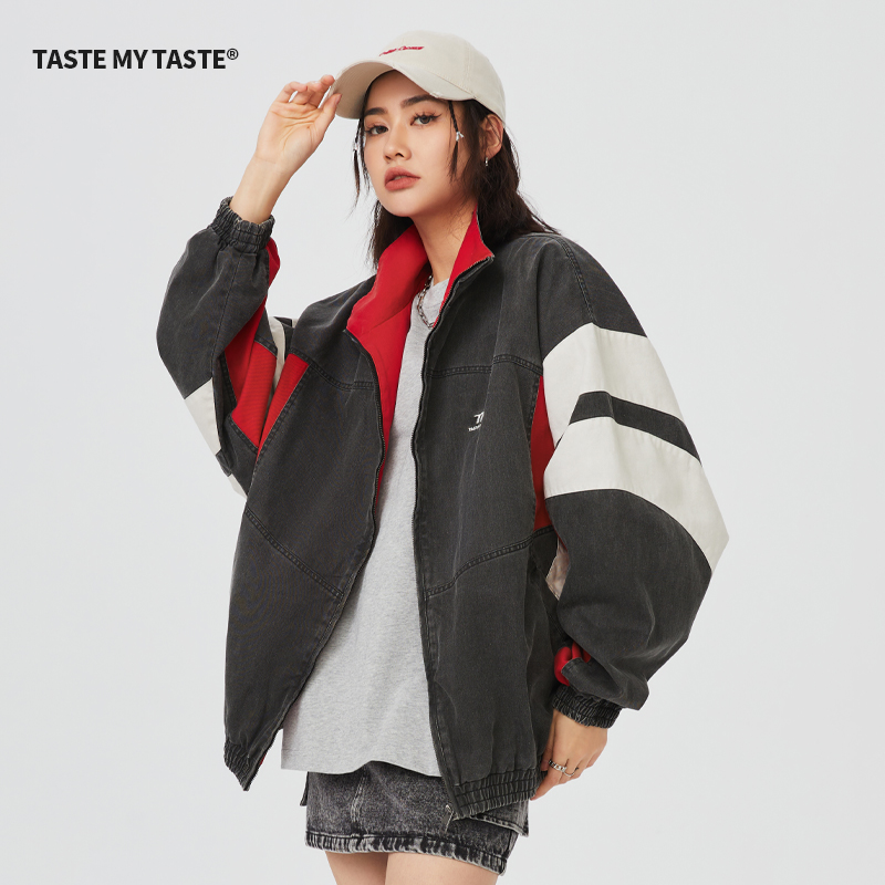 复古夹克外套机车国潮