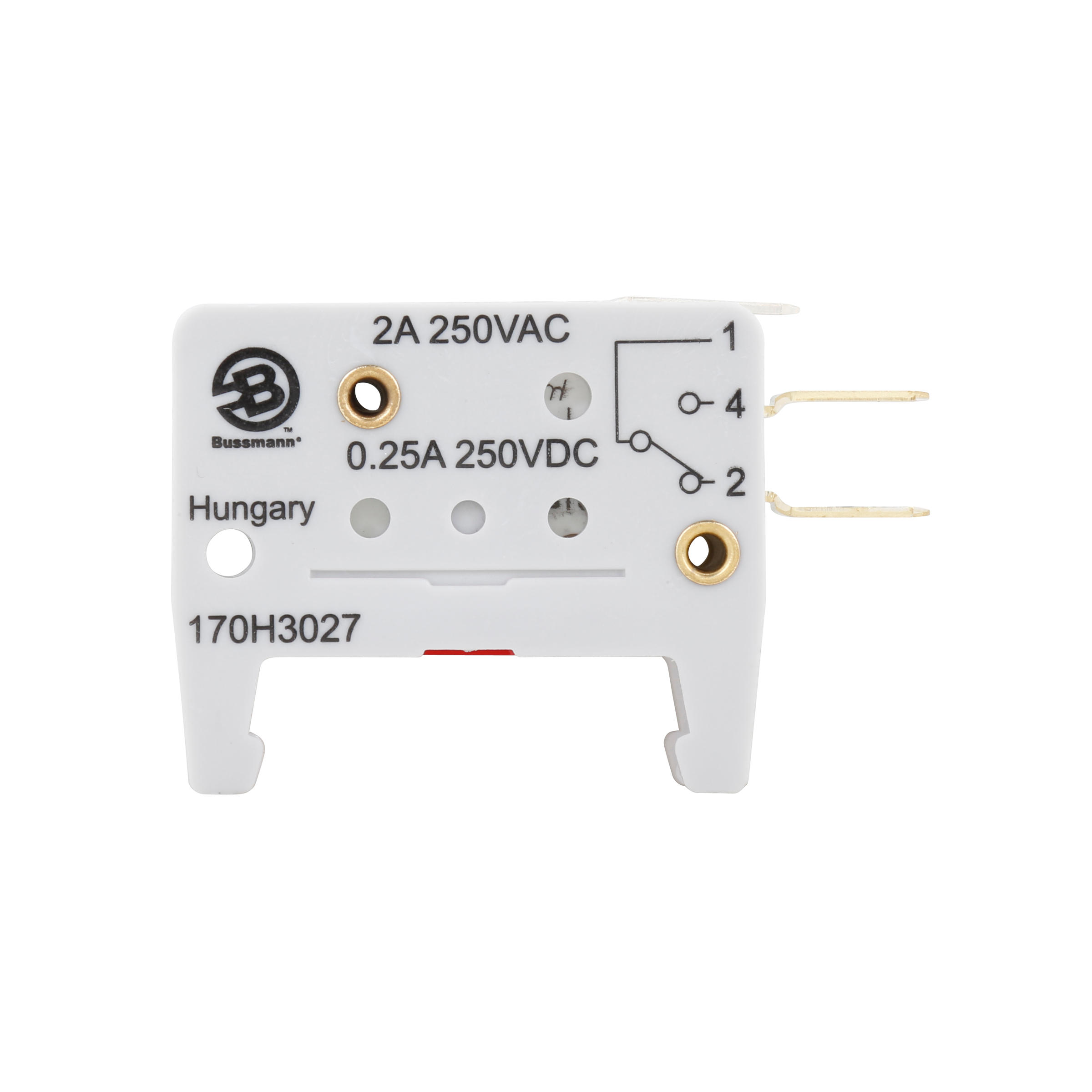 BUSSMANN微动开关170H3027熔断器保险丝报警辅助触点