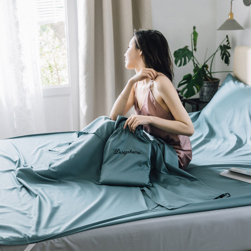 苏娜国际酒店隔脏睡袋60支长绒棉贡缎旅行出差神器便携式床单被套|ruв категории постельные принадлежности, спальный мешок - от Buy2taobao.com для оказания профессиональной услуги покупки агента Taobao