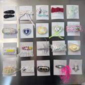 手工INS小众儿童成人发夹 FENMO第4期 原创设计款 店主自制