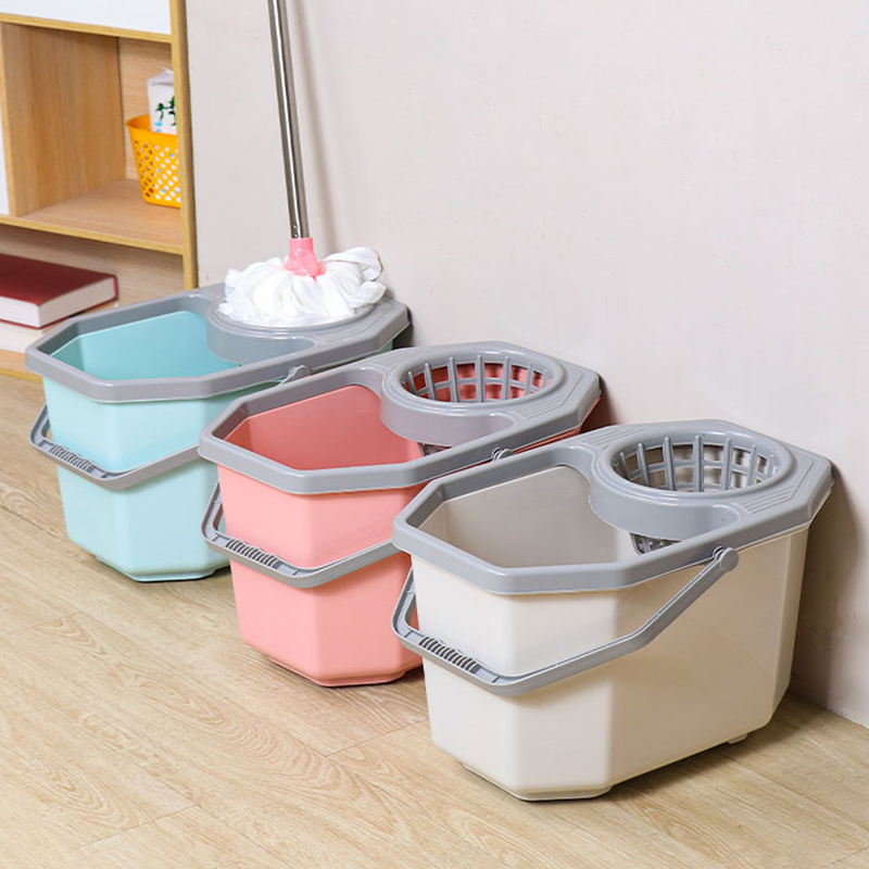 地拖桶家用加厚多功能塑料洗拖沥水墩布桶平地拖把布拖把通用单桶