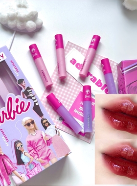 r702旧版珂拉琪芭比唇釉礼盒迷你mini套盒小口红p226丝绒镜光p766