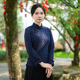 新款 唐装 上衣女中式 筠雅秋季 改良复古气质女士斜襟长袖 上衣25J338