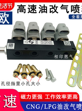 CNG高速喷轨 油改气多点直喷喷轨RALL锐欧2欧高速无噪音共轨