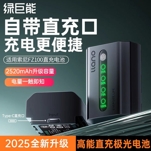 【全新极光系列】fz100相机电池