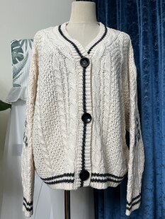 Cardigan-Taylor Swift同款针织开衫毛衣外套 泰勒霉霉同款毛衫