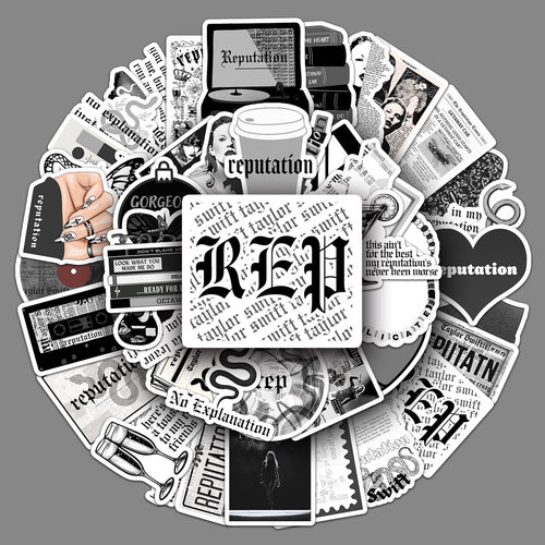 Taylor泰勒霉霉Rep50张专辑贴纸