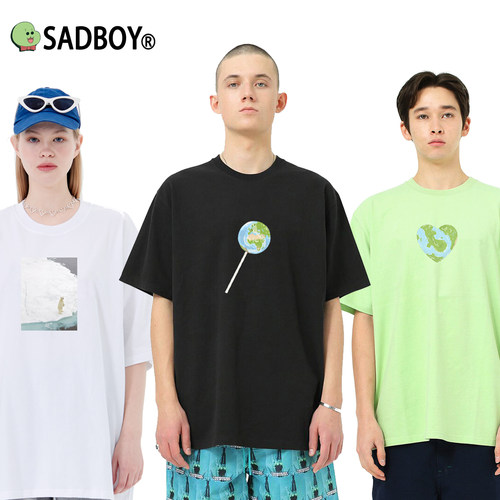 SADBOY短袖保护环境地球北极熊