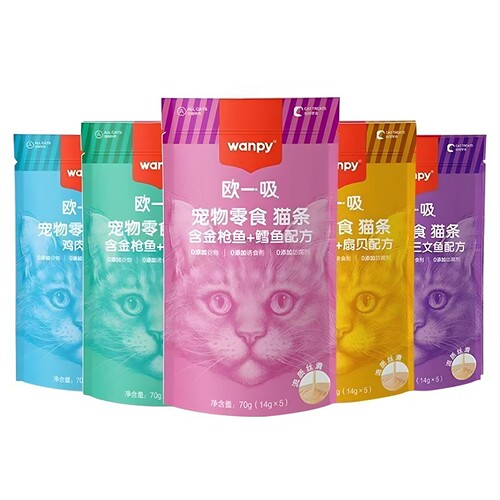 wanpy顽皮猫零食猫湿粮猫条