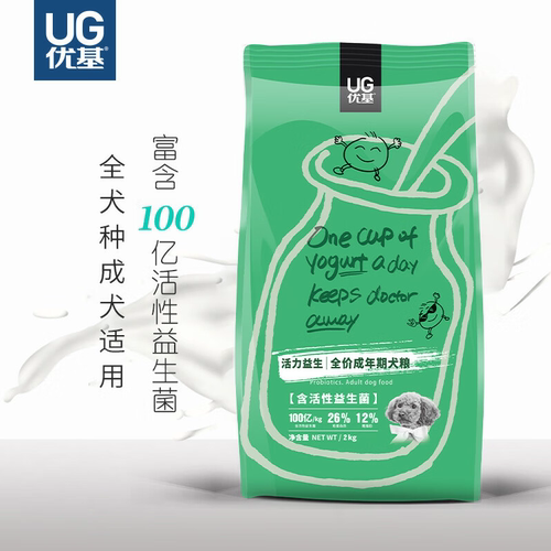 UG优基益生菌狗粮成犬幼犬专用粮