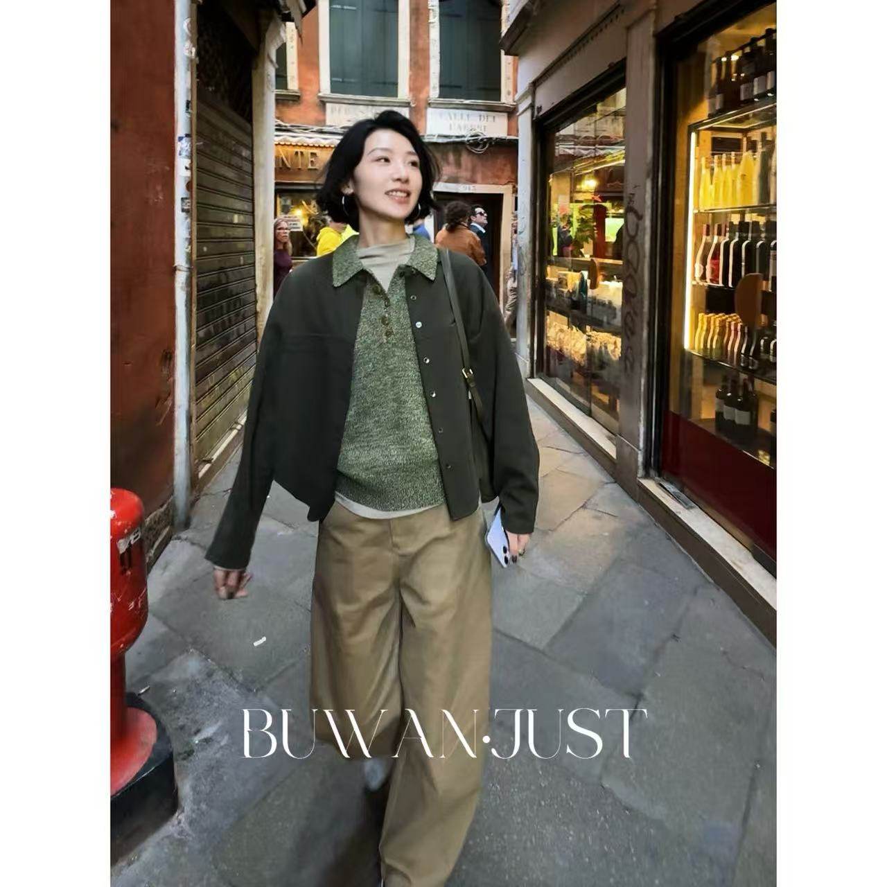 不晚BUWANJUST【不凡】 高品定制结构感卫衣外套 B802