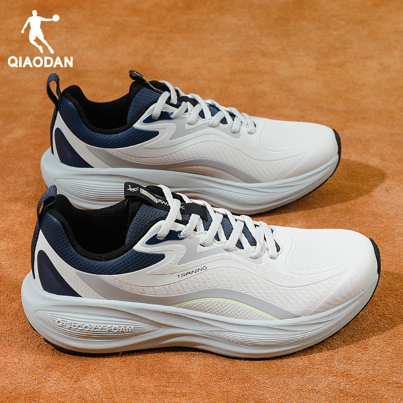 乔丹男鞋系带跑步鞋轻便减震透气耐磨防滑运动休闲健步适行2.0,运动鞋new,跑步鞋,淘宝优惠券,粉丝福利购,淘宝优惠卷