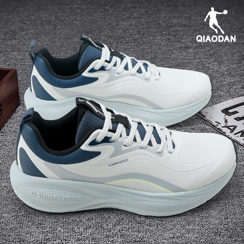 乔丹男鞋适行2.0跑步鞋轻便减震透气耐磨防滑系带休闲健步运动鞋