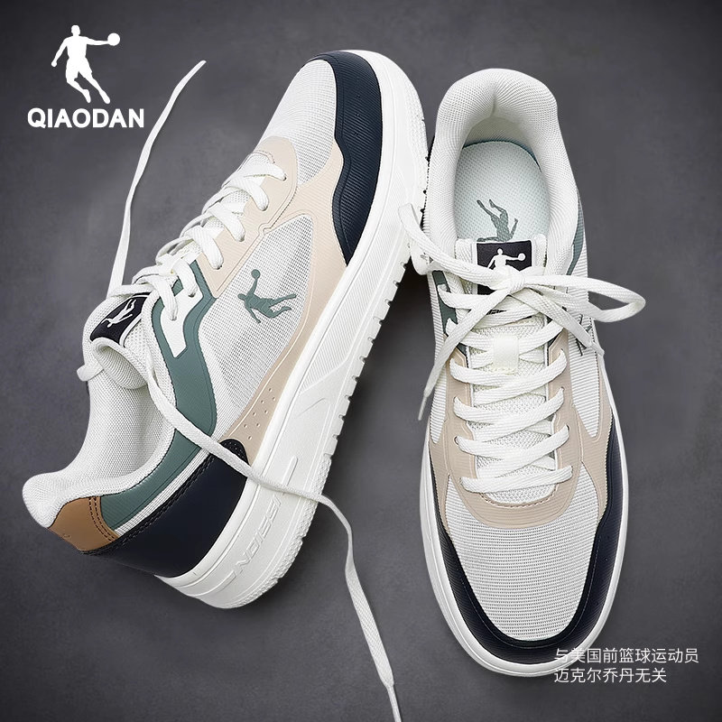 乔丹男鞋2026新款夏季板鞋透气网面休闲鞋男运动鞋青少年薄款男鞋图片