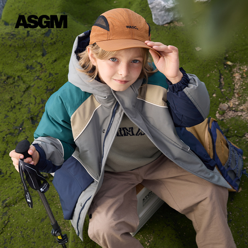 ASGM童装中大童极寒加厚羽绒服童中大童2025冬新款MQD马骑顿同款
