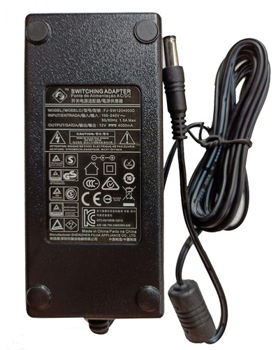 原装福佳12V4000MA电源适配器型号FJ-SW1204000D