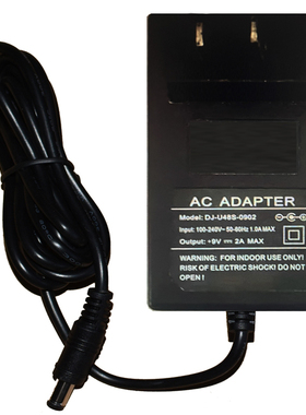 ADAPTER大井+9V 2A MAX电源适配器型号DJ-U48S-0902