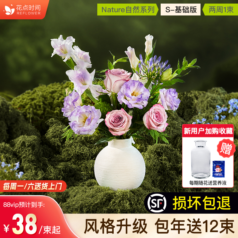 包月鲜花自然系列基础版风格升级