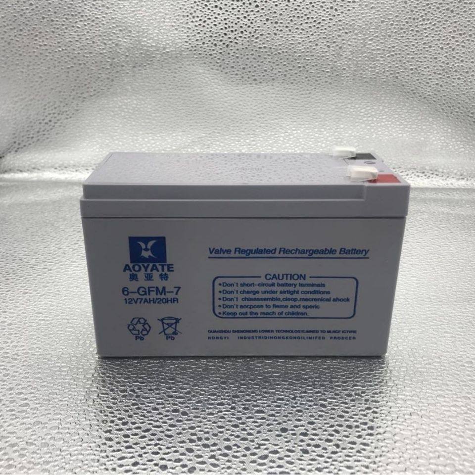 奥亚特蓄电池 6-GFM-7.0 12V7AH/20HR原装太阳能控