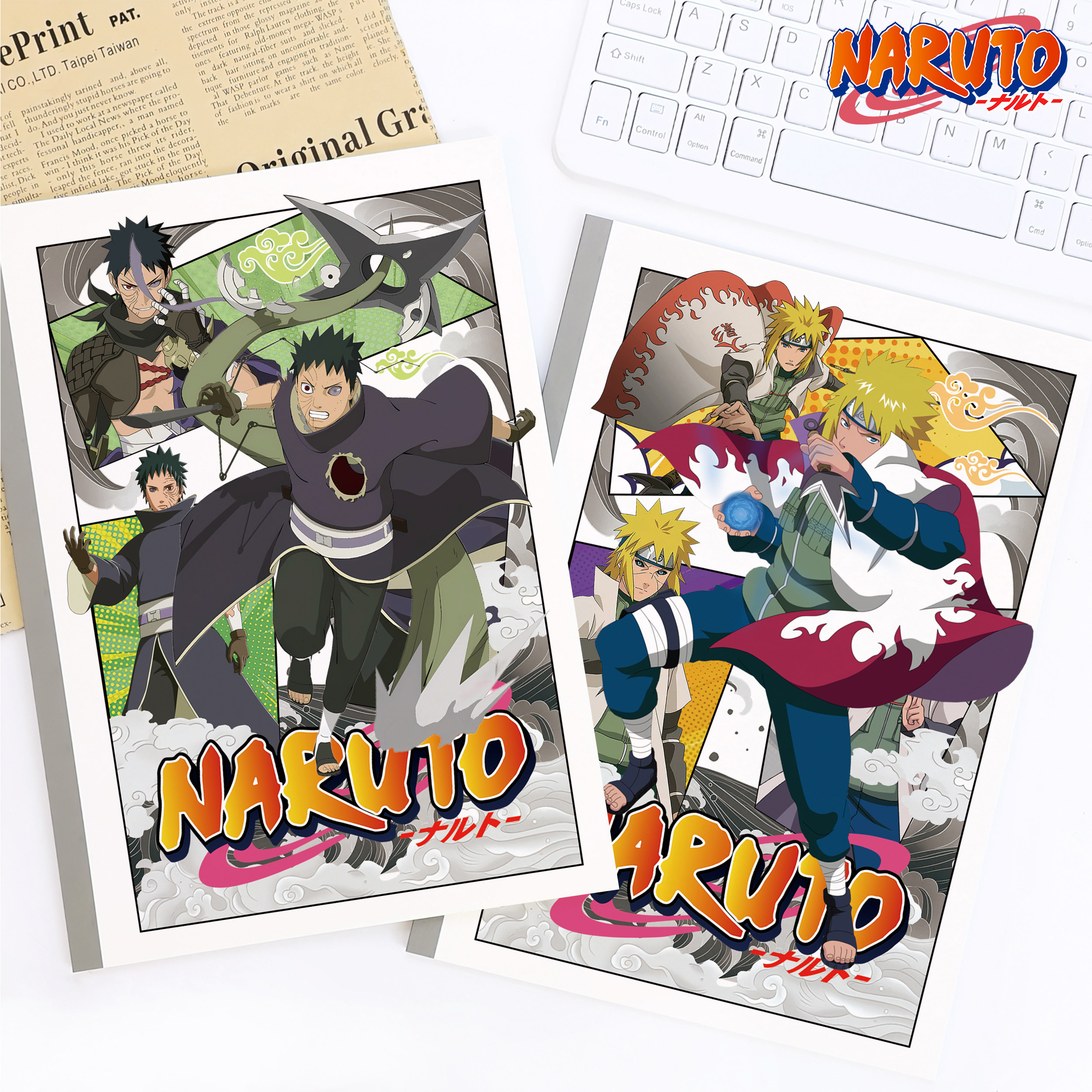 KOKUYO国誉笔记本Campus火影忍者佩恩鼬痛本学复古无线装