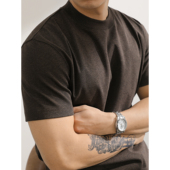 男士 轻奢复古风小立领短袖 夏季 LUUD 凉感索罗娜上衣7A抗菌级T恤衫