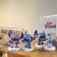星际宝贝stitch史迪仔手办4款 滴胶史迪奇桌面车载装 饰小摆件公仔
