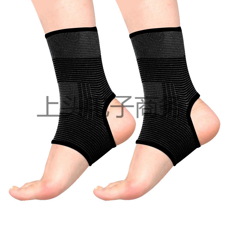 厂家直供竹炭护踝针织运动护踝 篮球登山骑行保暖脚踝护脚踝