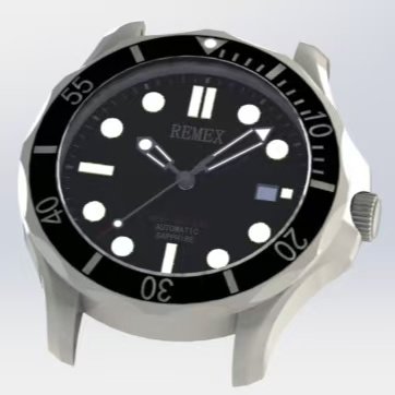 新款私人订制高档腕表200米防水钢带机械夜光运动手表男男士手表