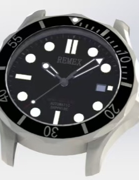 新款私人订制高档腕表200米防水钢带机械夜光运动手表男男士手表