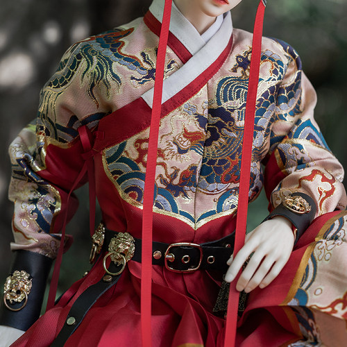 Ringdoll戒之人形 飞鱼服汉服手工刺绣bjd娃衣玩偶SD叔体