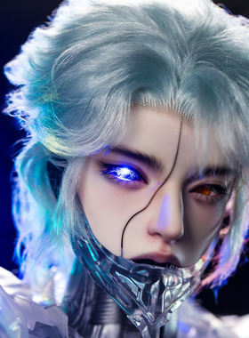 Ringdoll戒之人形 代号CIC 铠甲战士 梦核原创正版BJD娃娃SD叔体