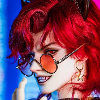 Ringdoll戒之人形 小丑机车装眼镜 配件拓展包梦核BJD娃SD叔体男