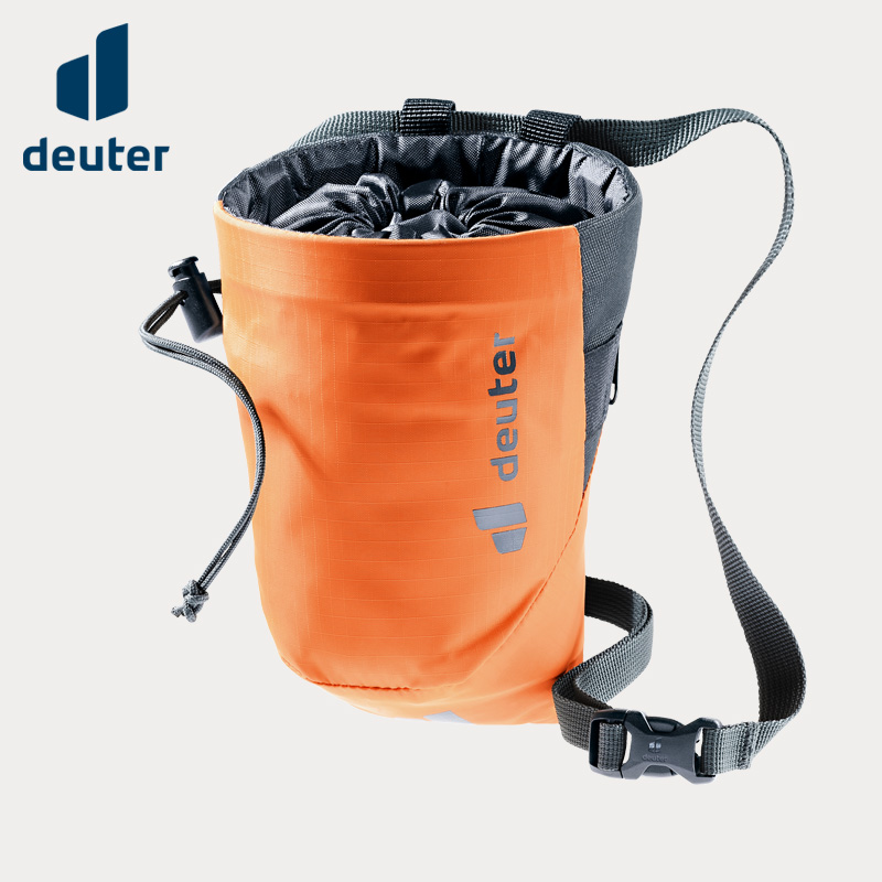 德国多特deuter进口Gravity Chalk Bag轻薄抓绒攀岩抽绳式镁粉袋