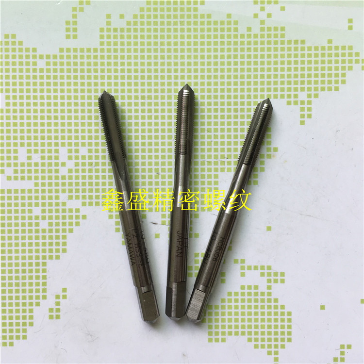 日本YAMAWA直槽先端丝锥10-24-32U12-24-28-36-40加大钢铝6G丝攻