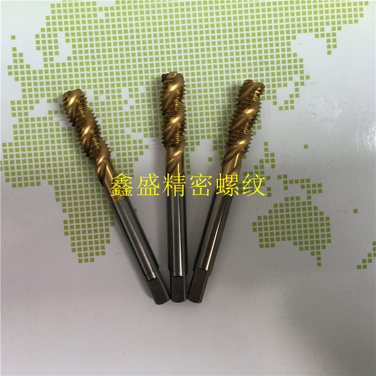 日本YAMAWA航天航空镀钛螺旋丝锥MJ3MJ4MJ5MJ6MJ8MJ10MJ12钢丝攻