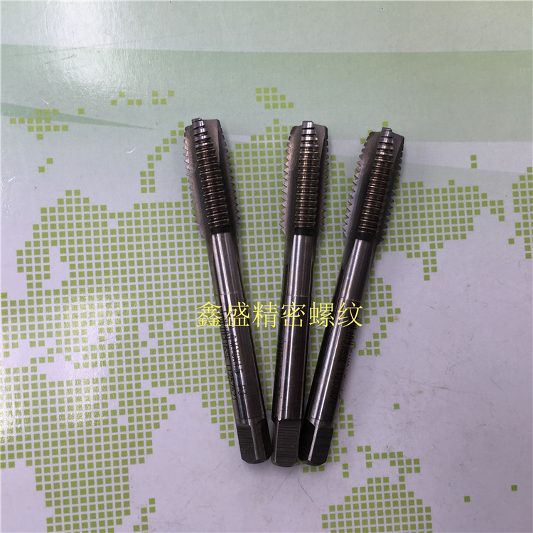 日本OSG直槽先端丝锥M9M10X1.5X1.25X1X0.75X0.5X0.6钢加大6G丝攻