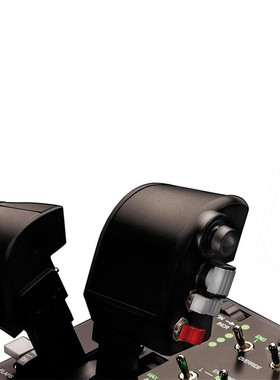 THRUSTMASTER/图马思特 有线 双节流 飞行操纵杆 摇杆器 游戏设备